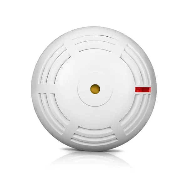 Detector de fum wireless cu sirena Satel MSD-350, RF 200 m, tamper, autonomie 3 ani
