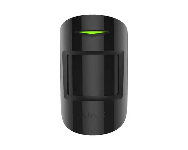 Detector de miscare cu dubla tehnologie PIR+MW, 868 MHz, imunitate la animale, AJAX MOTIONPROTECT PLUS BL