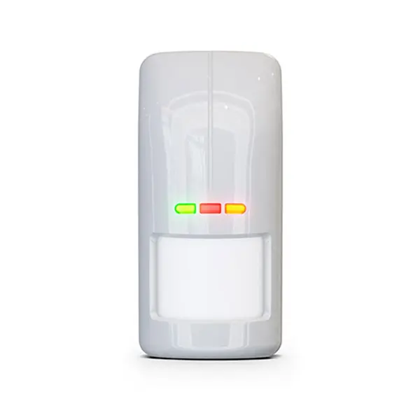 Detector de miscare exterior digital dual PIR si MW Satel OPAL PLUS GY, 15 m, 100 grade, senzor crepuscular, antimasking, creep zone, pet immunity 20 kg, gri
