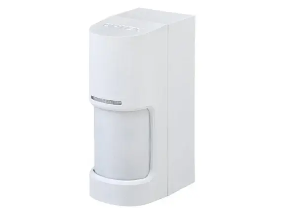 Detector de miscare PIR, 12m, 180 grade, 14 zone, compensare termica, baterii litiu 3-3.6VDC, IP55, OPTEX WXI-R
