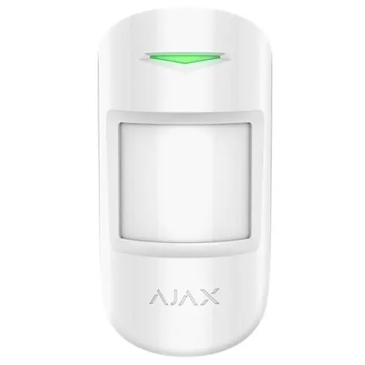Detector de miscare PIR AJAX MotionProtect(WHT), wireless, alb