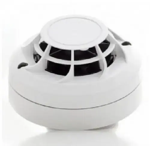 Detector de temperatura Morley-IAS cu izolator, Tehnologie de rețea MESH wireless cu comunicare bidirecțională; 18 canale RF la 865 Mhz-870 Mhz