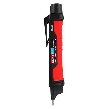 Detector tensiune UNI-T UT12M-EU, IP67, Lanterna, Semnalizare prin alarma sonora si dioda LED
