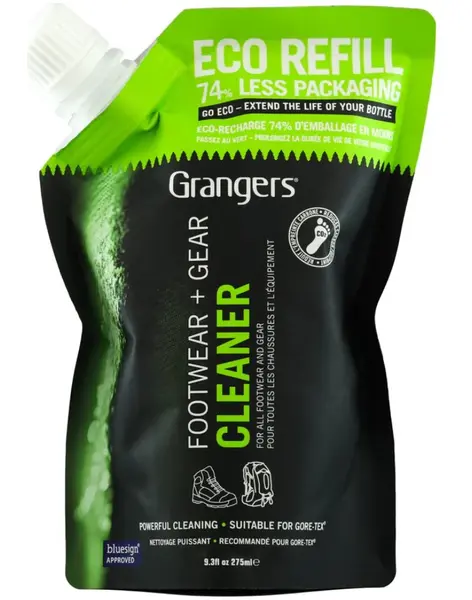 Detergent de curățare Grangers - Footwear + gear cleaner eco refill, 275 ml