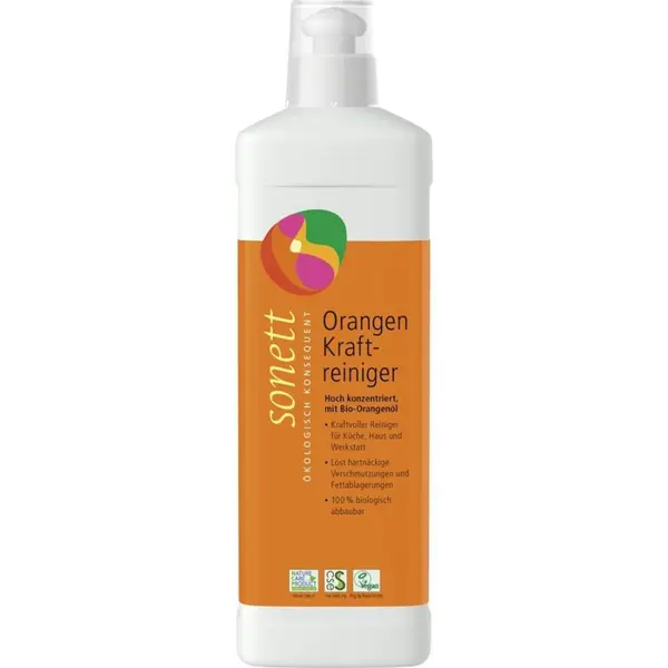 Detergent ecologic universal concentrat cu ulei de portocale - 500 ml
