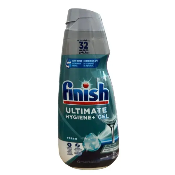Detergent Gel Masina Spalat Vase Finish Ultimate Fresh, 650 ml