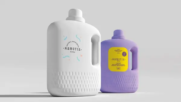 Detergent hipoalergenic de rufe pentru bebelusi Agnotis 1800 ml