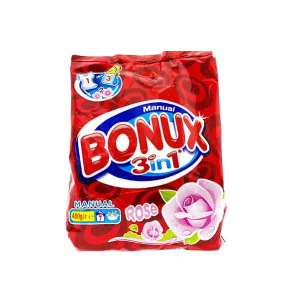 Detergent manual rufe Dero Bonux 400 gr Detergent manual rufe Dero Bonux 400 gr