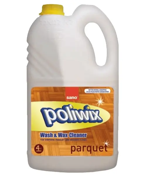 Detergent pentru parchet Sano Poliwix Parquet 4 litri Detergent pentru parchet 4 litri Sano Poliwix Parquet