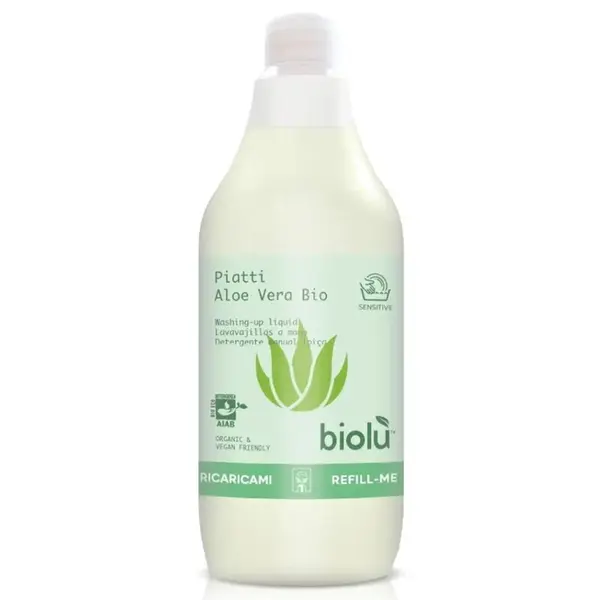 Detergent pentru spalat vase cu aloe vera ecologic 1l Biolu