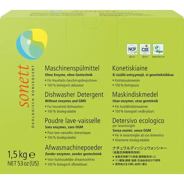 Detergent pudra pentru masina de spalat vase - 1.50 kg