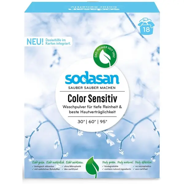 Detergent pudra pentru rufe colorate sensitiv - 1 kg