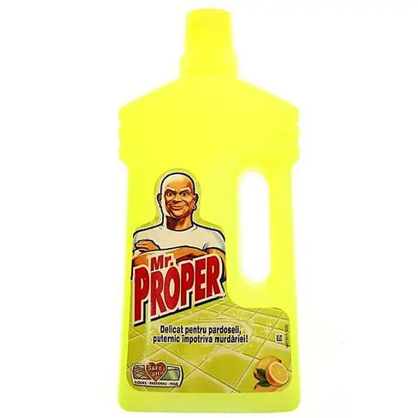 Detergent universal pentru pardoseli Mr. Proper Lemon 1 l Detergent universal pentru pardoseli Mr. Proper Lemon 1 l
