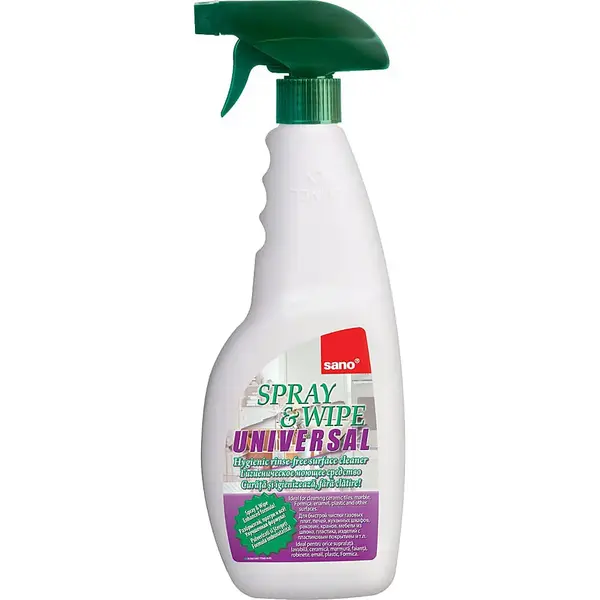 Detergent universal Sano Spray&Wipe 750 ml Detergent universal Sano Spray&Wipe 750 ml