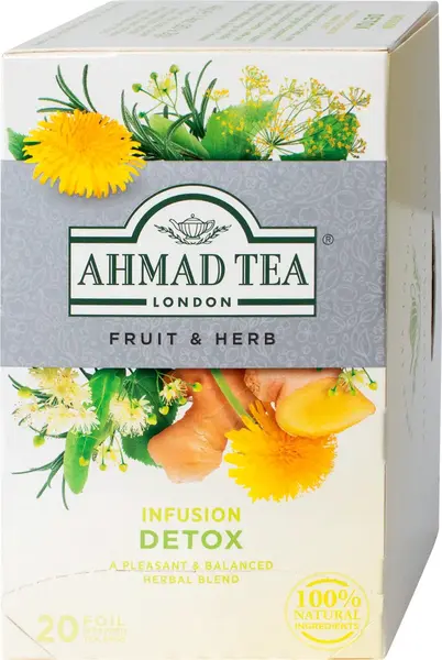 Detox Ceai din plante, 20 pachete , Ahmad Tea
