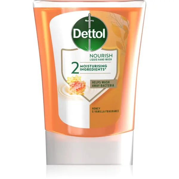 Dettol Soft on Skin Kids No-Touch Refill rezervă pentru dozator de săpun cu senzori, fără atingere Honey & Vanilla 250 ml