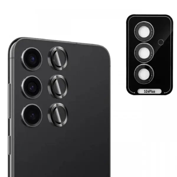 Devia Folie Sticla Camera Peak Series Samsung Galaxy S24 Plus, Negru