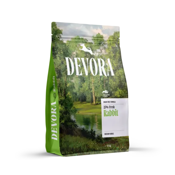 DEVORA DOG GF IEPURE 4 KG