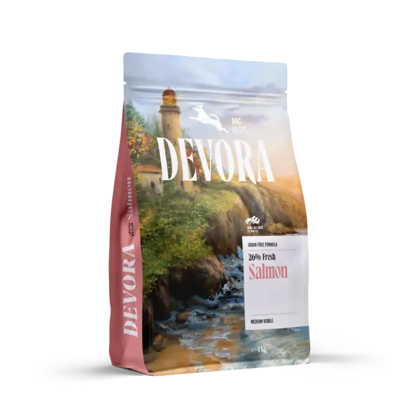 DEVORA DOG GF SOMON 4 KG