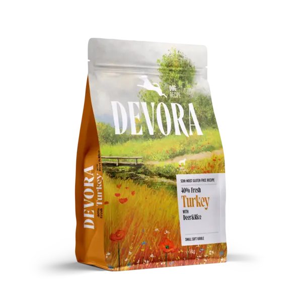 DEVORA DOG SEMI-MOIST MINI CAPRIOARA SI CURCAN 5KG