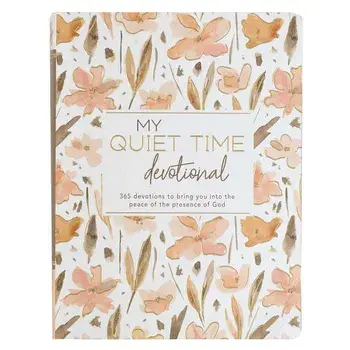 Devotional Softcover My Quiet Time, Leather/Carolyn Larsen