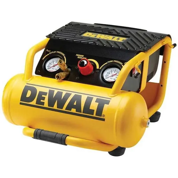 Dewalt Compresor aer DeWALT DPC10RC, 1500 W, 2 CP, 216 l/min debit aer, 10 bar presiune maxima, 10 l capacitate rezervor