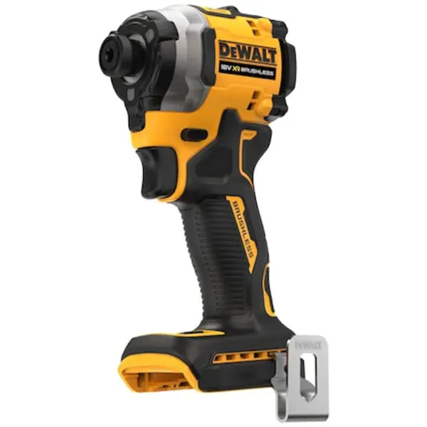 Dewalt Masina de insurubat cu impact compacta pe acumulator DeWALT DCF850N, motor fara perii, 18V XR, cuplu maxim 205 Nm, 3 viteze, turatie maxima 3250 RPM, iluminare LED, clema prindere curea, fara acumulator/incarcator