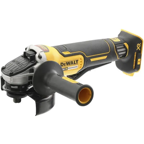 Dewalt Polizor unghiular cu clapeta pe acumulator Dewalt DCG406N-XJ, 18 V, 125 mm diametru disc, 9000 RPM, motor fara perii, fara acumulator/incarcator