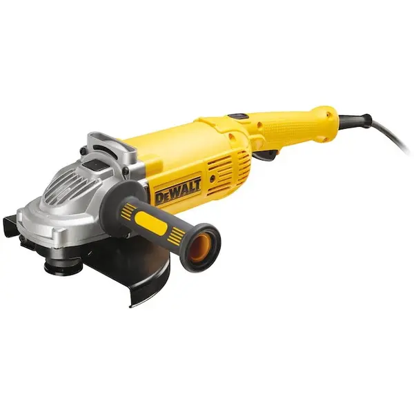 Dewalt Polizor unghiular DeWALT DWE492, 2200 W, 6500 RPM, 230 mm diametru disc, M14 sistem prindere, aparatoare, maner lateral, cheie fixa, flansa interioara/exterioara
