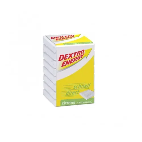 Dextro Energy tablete dextroza cuburi lamaie+vit.C, 46g Zephyr Labs