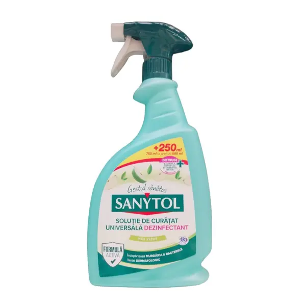 Dezinfectant Universal Multisuprafete Sanytol, Mar Verde, 750 ml