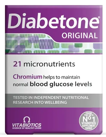 Diabetone Original, 30 tablete, Vitabiotics