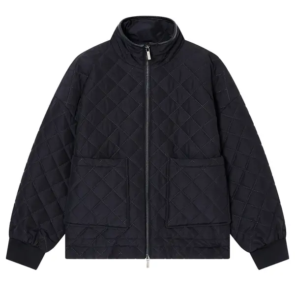 Diamond quilted jacket S