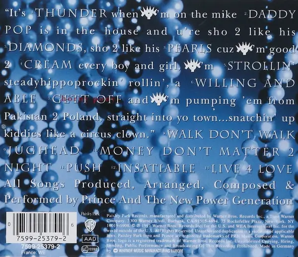 Diamonds And Pearls | Prince & The New Power Generation