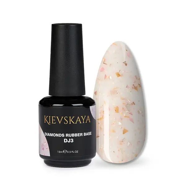 Diamonds Rubber Base Kievskaya 15ml- Nr. 03 - DRBK-05 - EVERIN