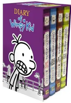 Diary of a Wimpy Kid Box of Books 5-8, Hardcover/Jeff Kinney