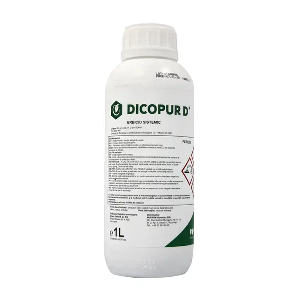 Dicopur D 1L, erbicid postemergent, Nufarm (grau, porumb) - Default Title