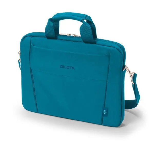 Dicota Geanta laptop Eco Slim Case Base, Dicota, Poliester, 13-14.1, Albastru