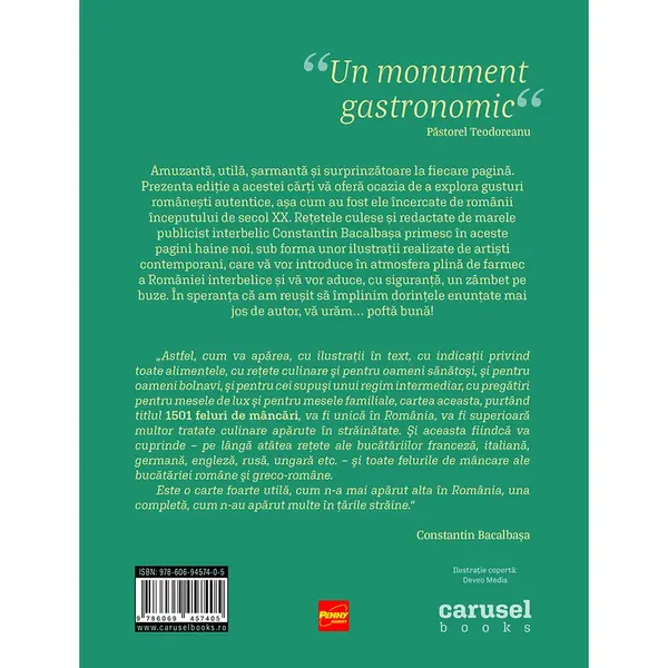 Dictatura gastronomica | Constantin Bacalbasa