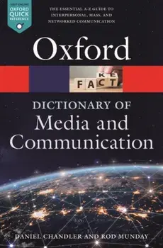 Dictionary of Media and Communication, Paperback/Rod Munday