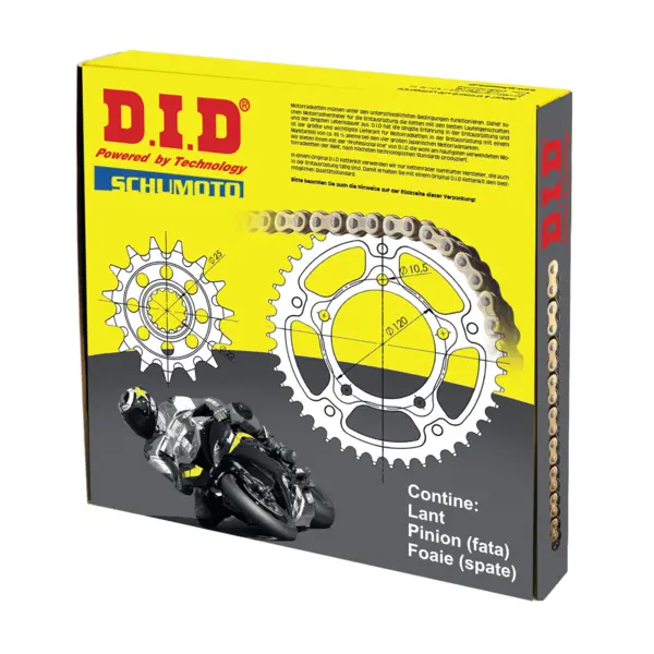 DID - kit lant Honda CBF600 08-