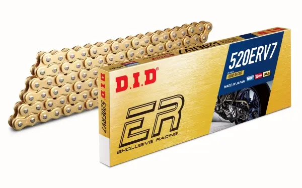 DID - Lant 520ERV7 cu 116 zale - [Gold] X-Ring