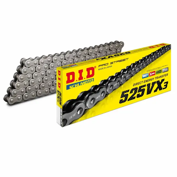 DID - Lant 525VX3 cu 108 zale - [Gold] X-Ring