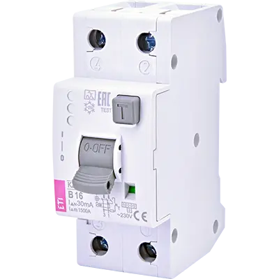 diferential rcbo kzs-2m2p a b10/0.03 002172502