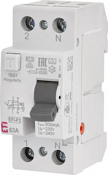 diferential rccb efi-p2 a 63/0.3 002061133