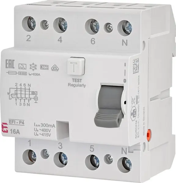 diferential rccb efi-p4 a 16/0.3 002061530