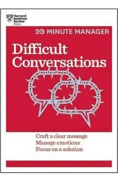 Difficult Conversations: Craft a Clear Message, Manage Emotions, Focus on a Solution - Harvard Business Review