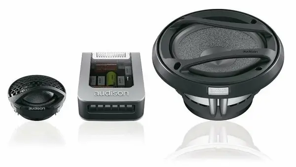 Difuzoare auto Audison Voce AV K6, set sistem 2 căi, 165mm, 125W RMS, 4Ω, set 4 difuzoare + accesorii