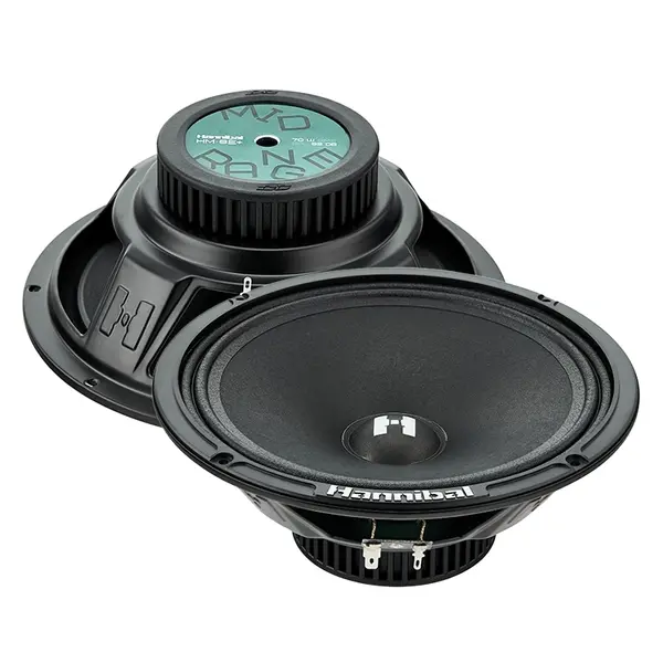 Difuzoare auto Deaf Bonce Hannibal HM-8E set componente, 200mm, 80W RMS, 4Ω, set 2 difuzoare