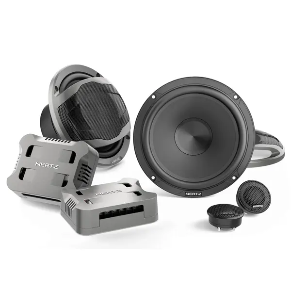 Difuzoare Auto Hertz Cento Pro CPK 165, set sistem 2 cai, 165mm, 105W RMS, 4Ω, 4 difuzoare + accesorii